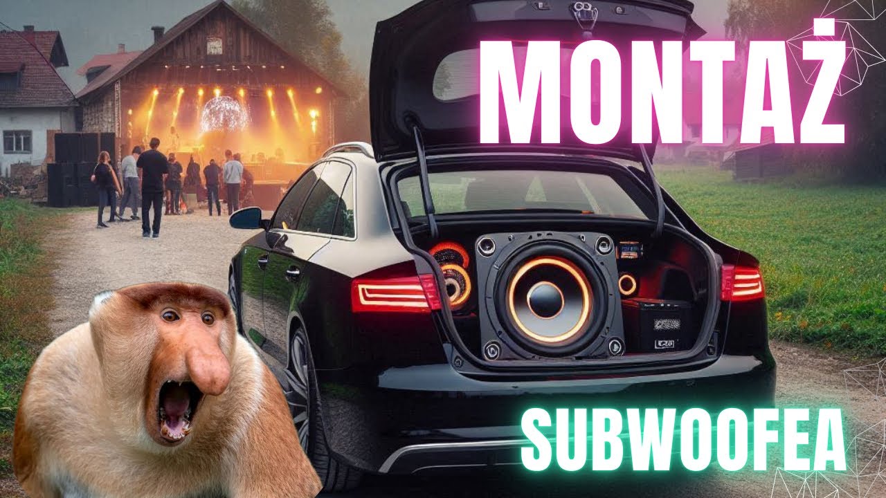 Audi A4/A5/Q5 B9 - Montaż dodatkowego subwoofera/Installing an additional subwoofer