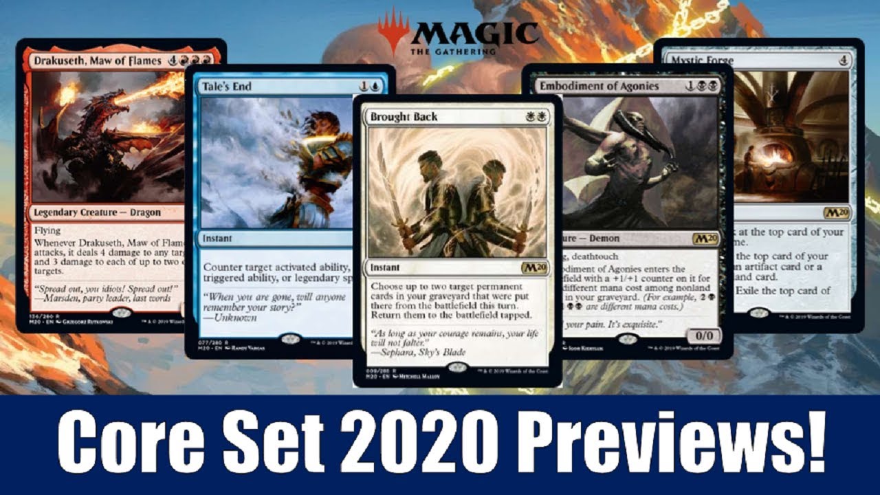 MTG Core Set 2020 Previews: 43 Card Including Grafdigger's Cage