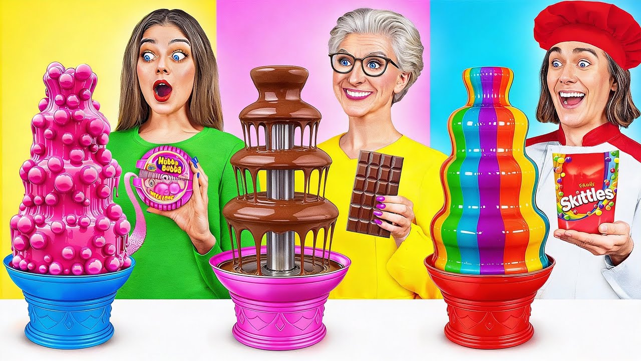 Ich vs Oma: Koch-Challenge | Verblüffende Essen-Hacks von Jelly DO Challenge