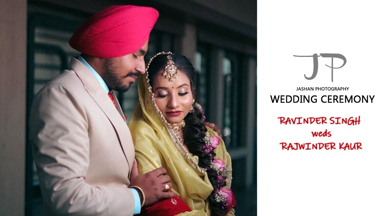 🔴LIVE | WEDDING CEREMONY | RAVINDER SINGH WEDS RAJWINDER KAUR | JASHAN PHOTOGRAPHY | 883 777 8122