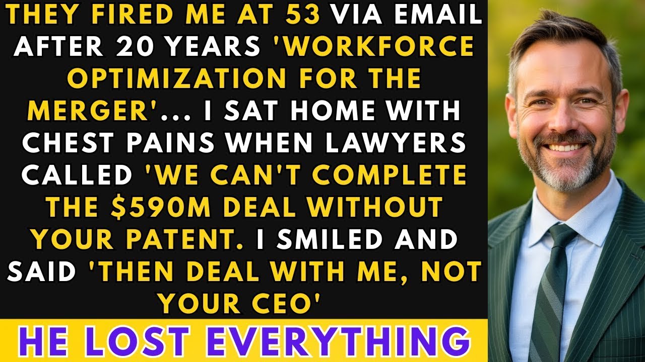 Fired At 53 Before $590M Merger — I Owned The Patent That Ended My CEO's Career | Office Revenge