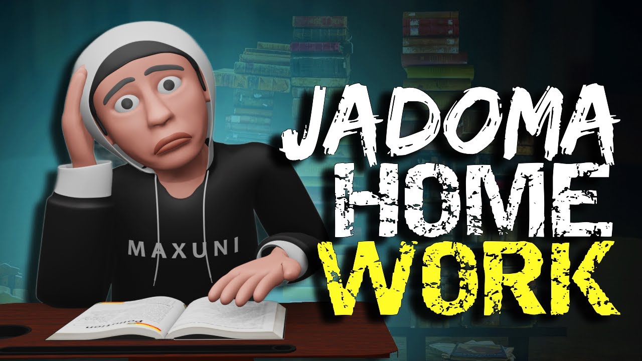JADOMA HOMEWORK | NEW NEPALI FUNNY ANIMATION VIDEO | MAXUNI