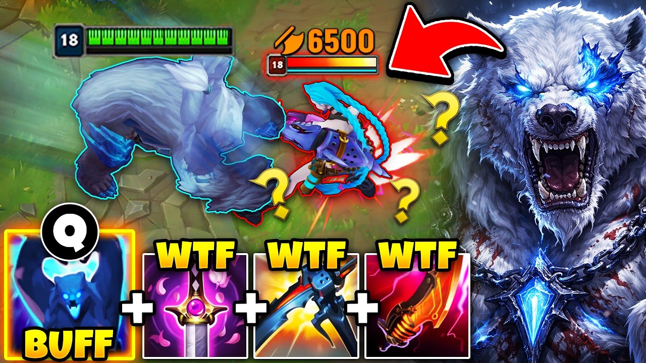 Riot turned Volibear into an Assassin and it's 100% broken (HILARIOUS ONE SHOTS)