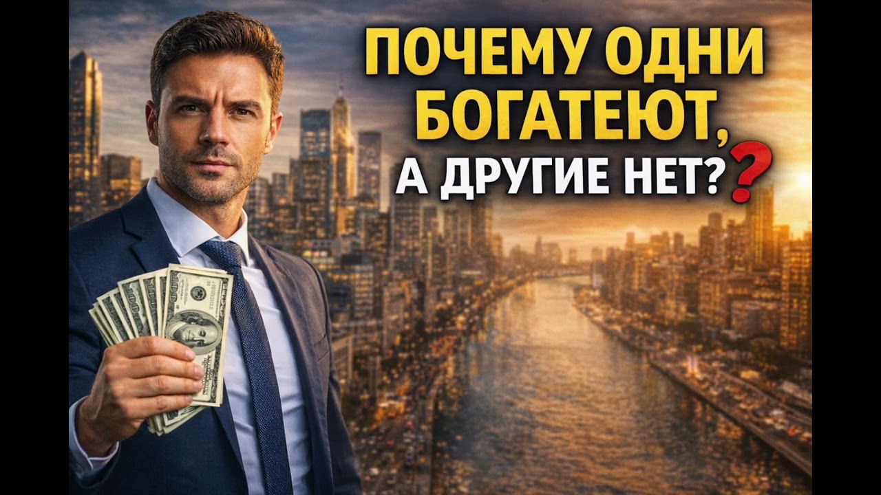 Почему одни люди богатеют, а другие нет? | Мотивация и успех