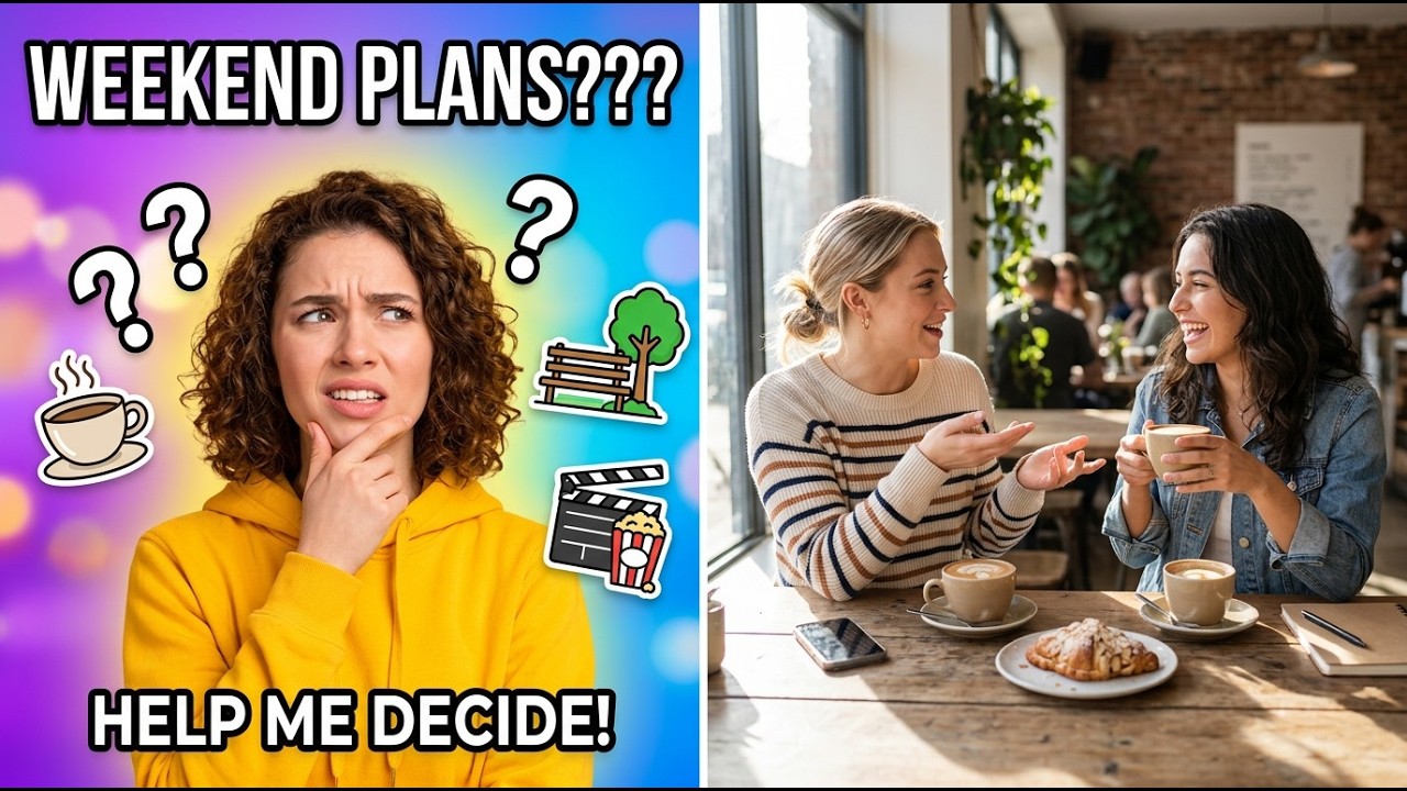Most Learners Can't Answer This Question: What Are You Doing This Weekend?10Minute English Challenge