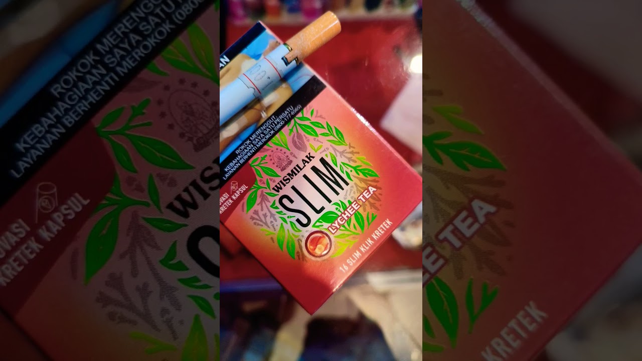 NEW!! wismilak slim click 🔥#inforokok #tiaphari #tembakau