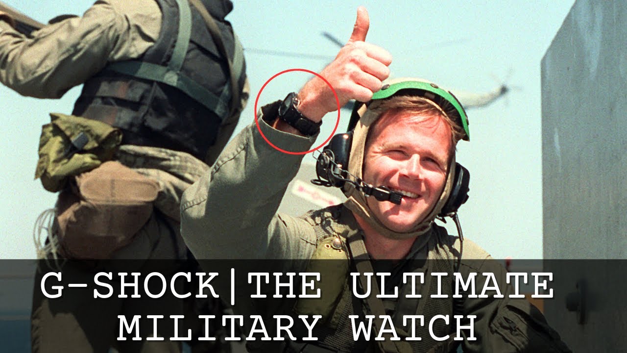 Как G-Shock стали часами военных, «морских котиков» и спецподразделений
