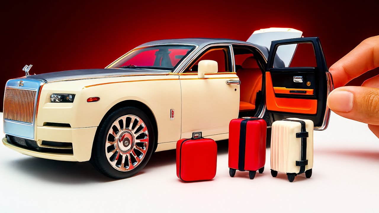 Rolls Royce phantom 1/18 scale diecast.unboxing Most Realistic Model Car Ever#carlover