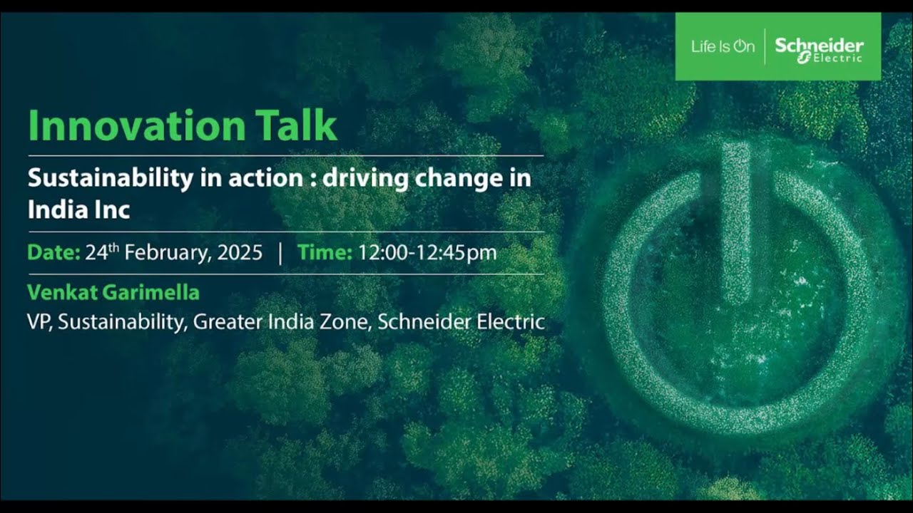 Sustainability In Action | Innovation Talk
