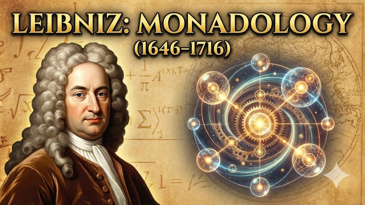 Gottfried Wilhelm Leibniz: The Universe Explained in Simple Substances