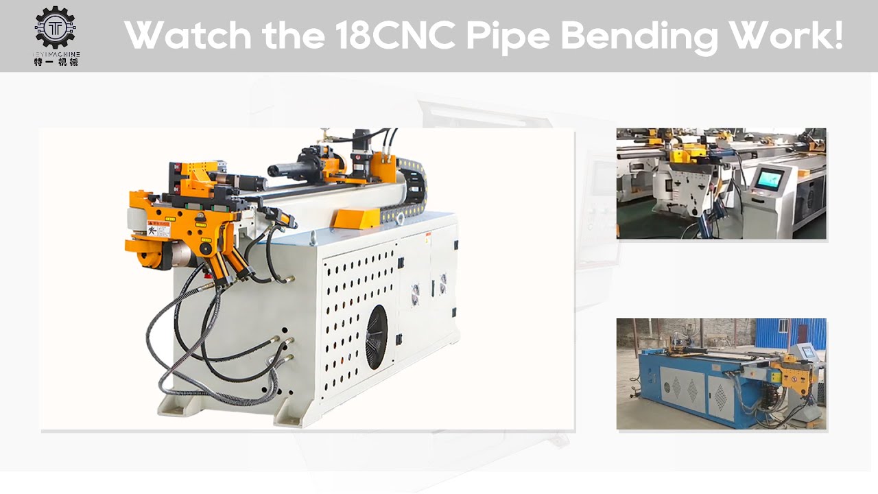 Meet the Game-Changer: 18CNC Fully Automatic Pipe Bending Machine!
