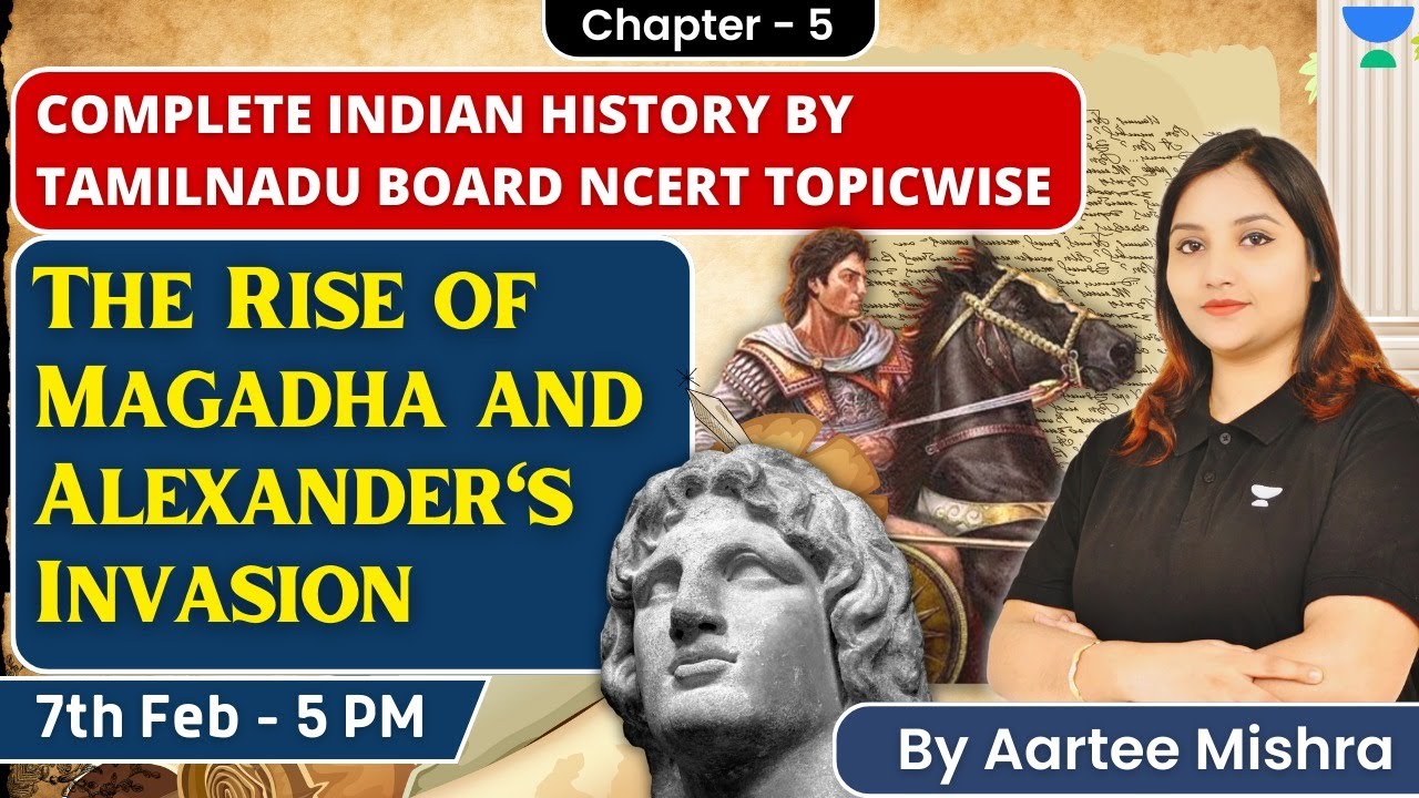 Complete Indian History by Tamilnadu Board NCERT Topicwise I Chapter 5 I By Aartee Mishra