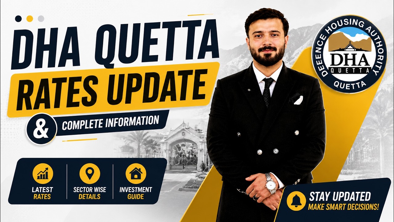 DHA Quetta Property Rates Today | Latest Market Update 2026