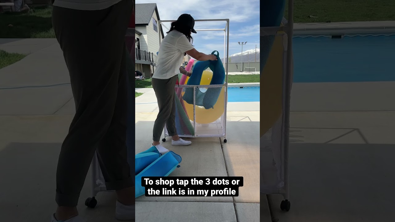 Get Ready For Summer! Unveiling the Most Organized Pool Toy Solution!