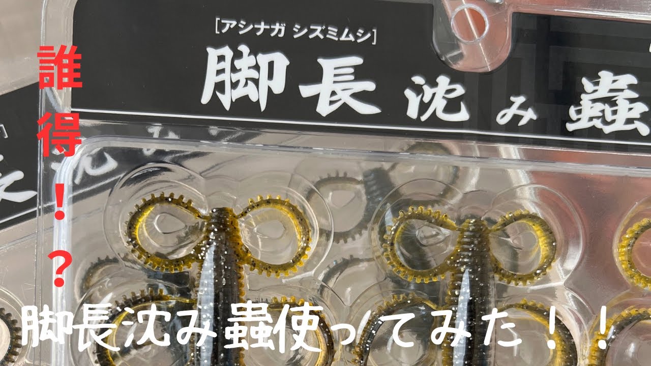 誰得！脚長沈み蟲使ってみた！
