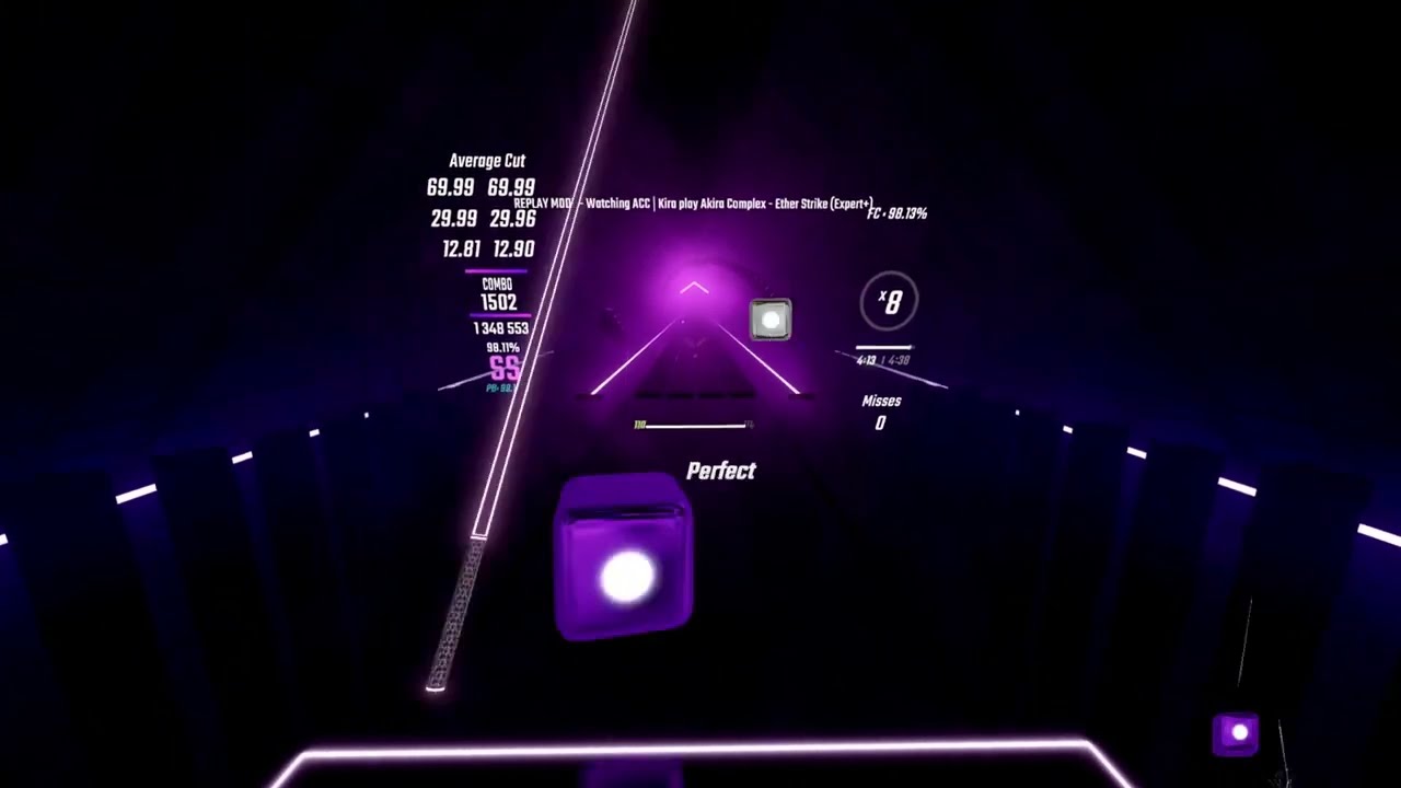 Beat Saber | Akira Complex - Ether Strike ('Divine Mercy' Extended) | Expert+ 98.15% FC 641.83pp