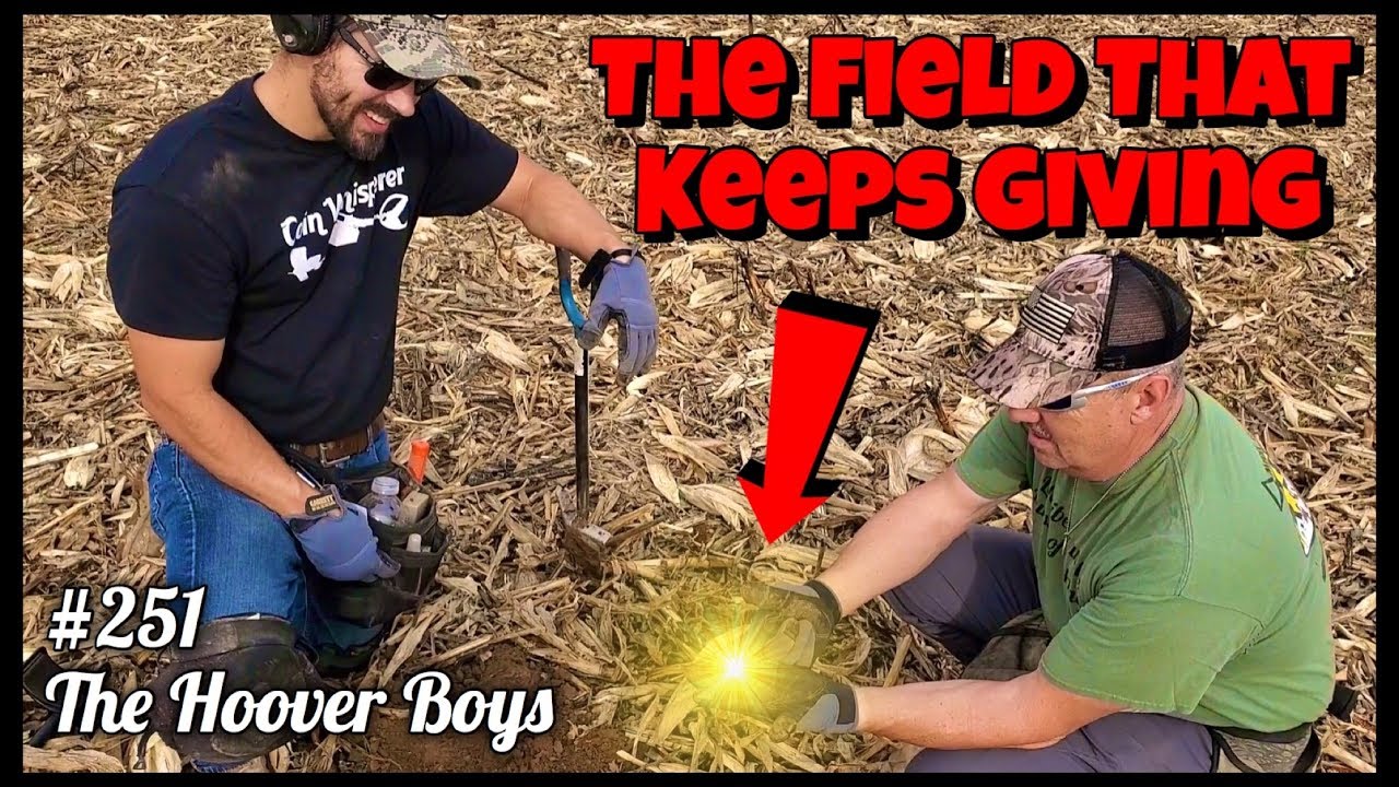 Metal Detecting the GOLD COIN Field that KEEPS GIVING  1700’s Coins & Relics