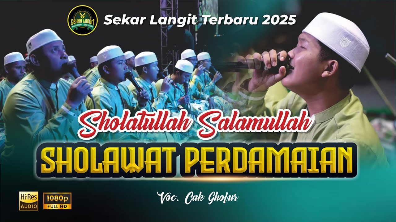 TERBARU || SHOLAWAT ''PERDAMAIAN'' VERSI MAJELIS SEKAR LANGIT || FULL LIRIK #sekarlangit