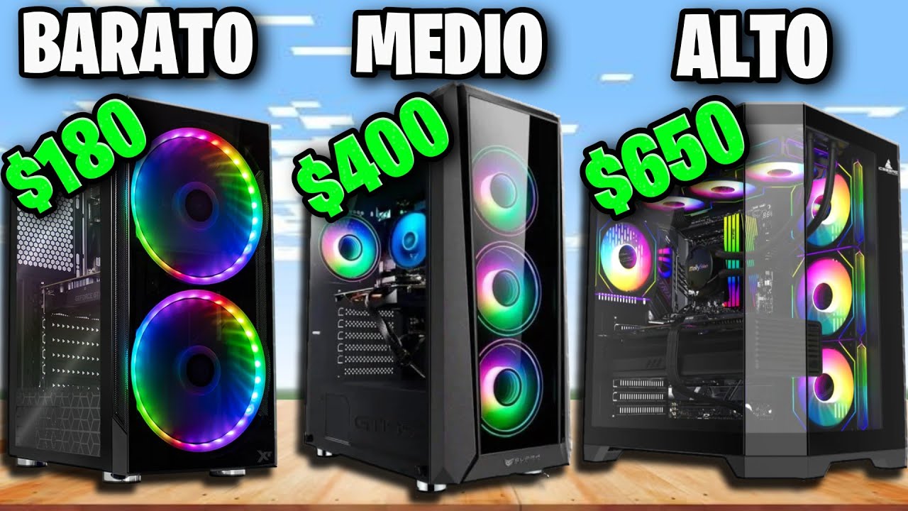 Arme La MEJOR PC GAMER Gama: BAJA, MEDIA y ALTA en 2025