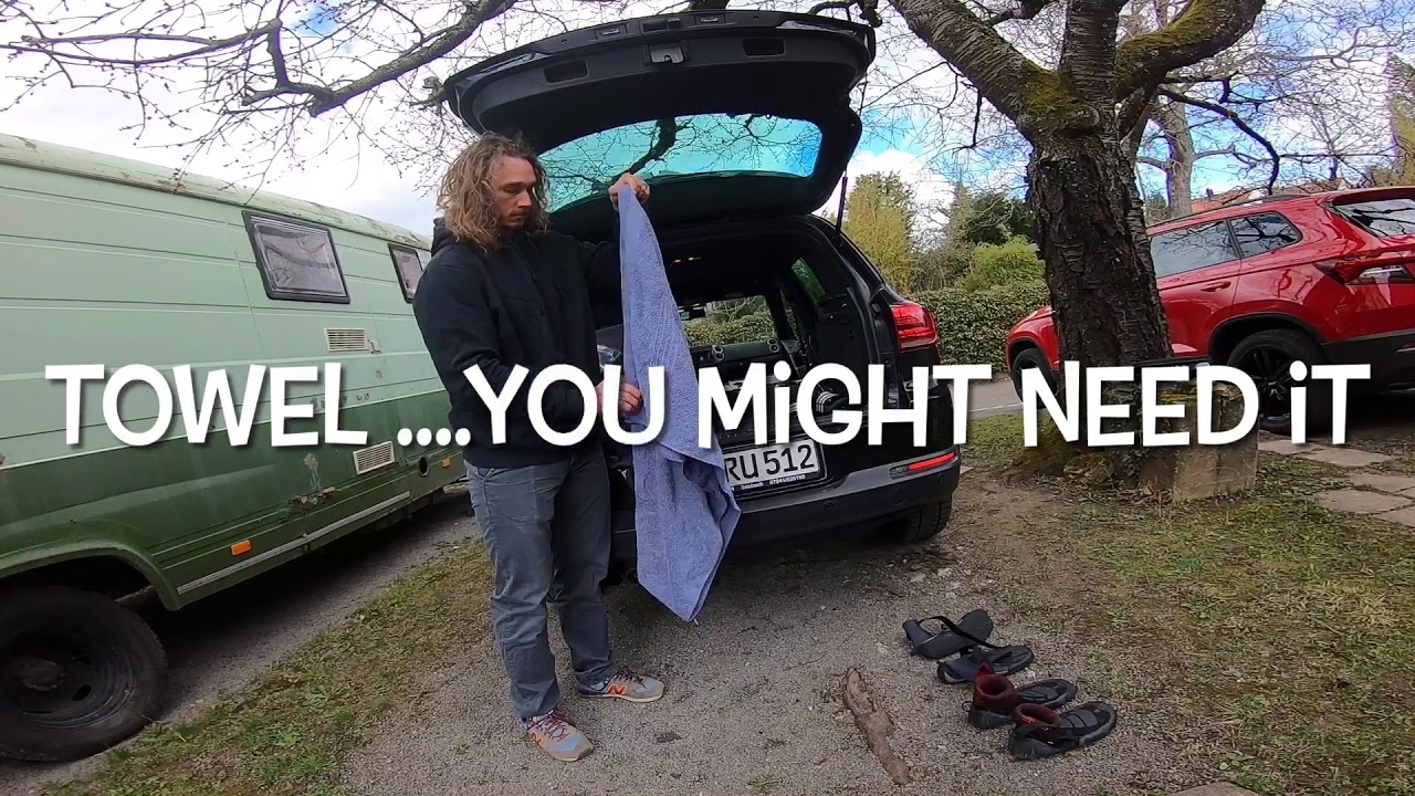 What I packed in my car for windsurfing