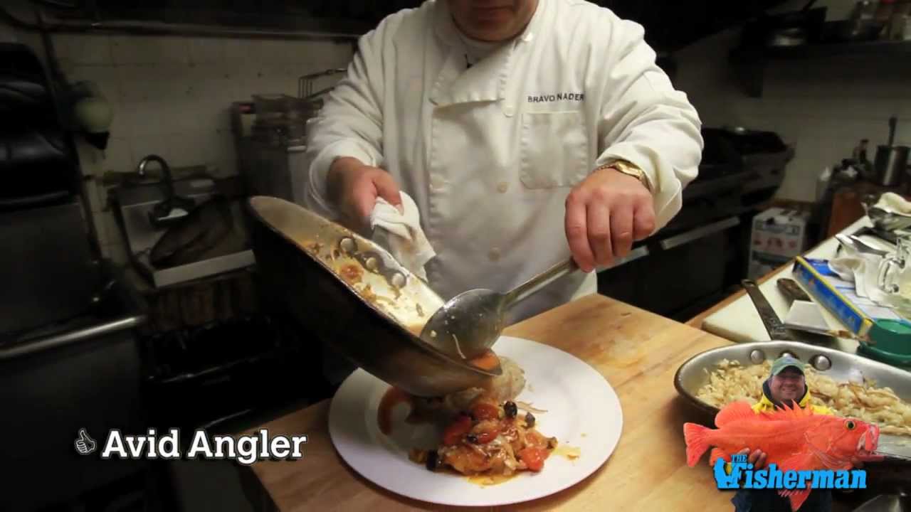 COOK WITH NADER - CRAB-STUFFED COD WITH HOMEMADE CHIPS