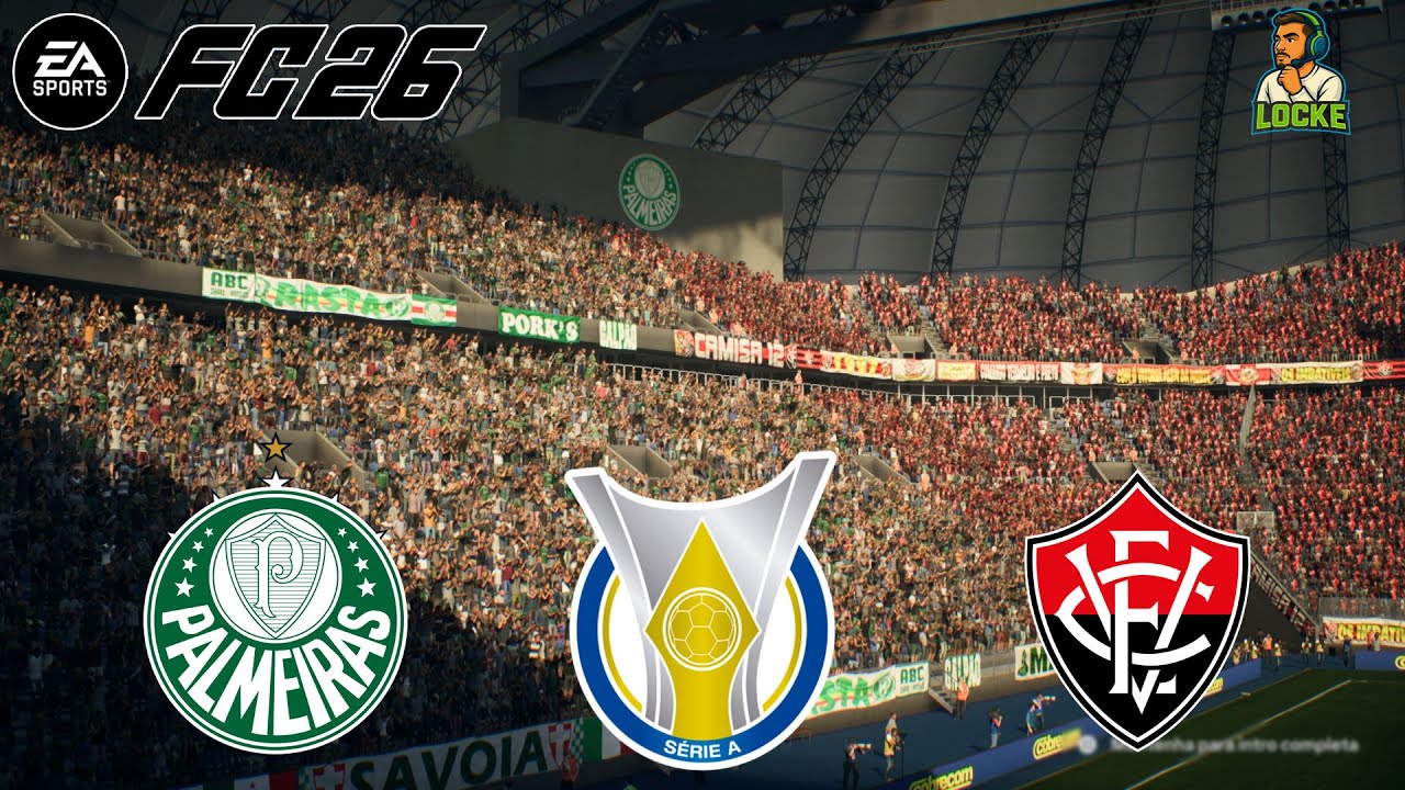 EA FC 26 | PALMEIRAS X VITORIA | CAMPEONATO BRASILEIRO | 2ª RODADA DO BRASILEIRÃO