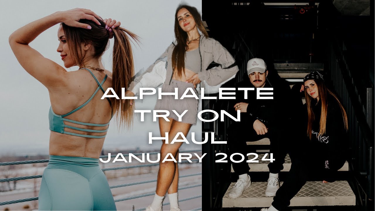 Alphalete Jan 2024 Try on Haul and Review