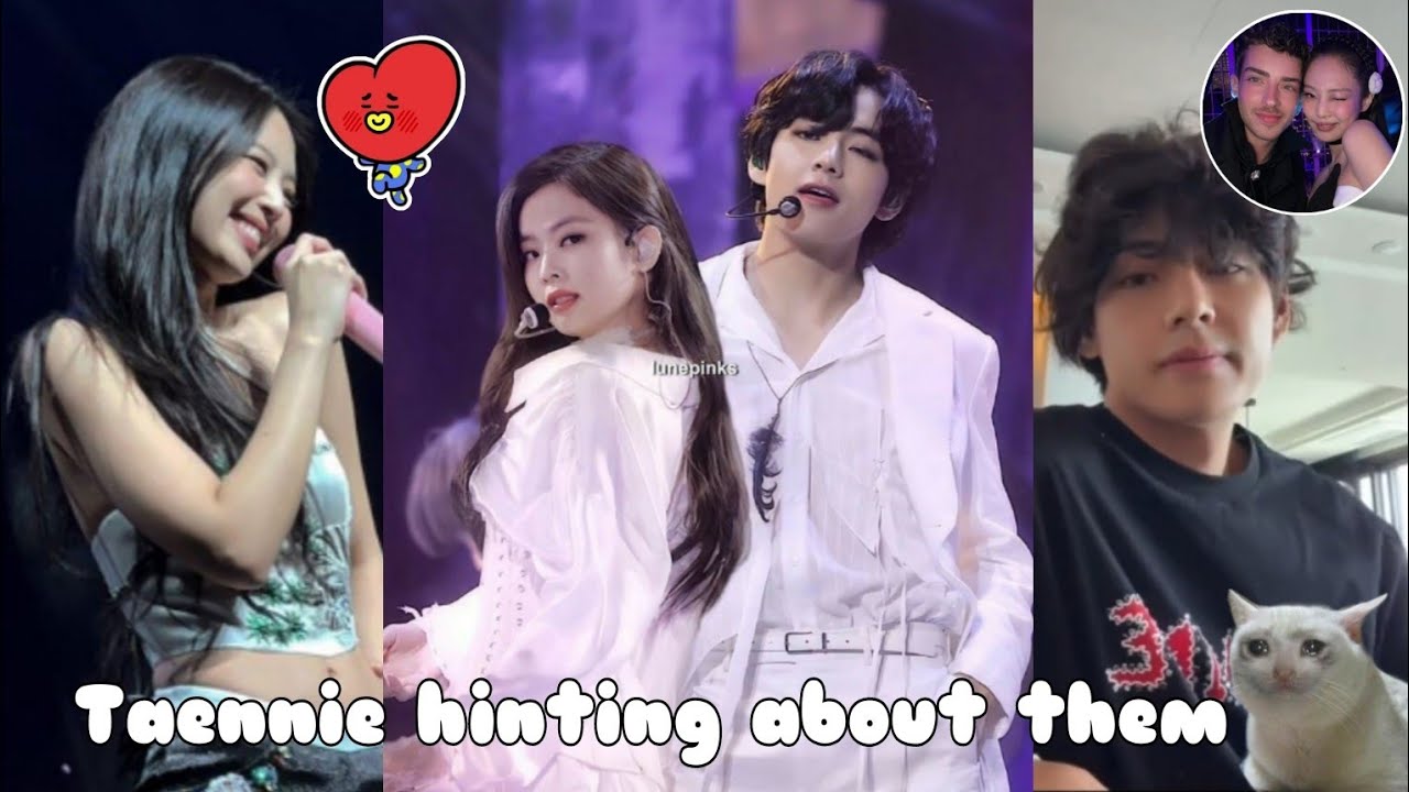 Taehyung confirms Taennie on his live🐻☘️ | Jennie doing 'Tata Mic' Face♥️ {taennie}