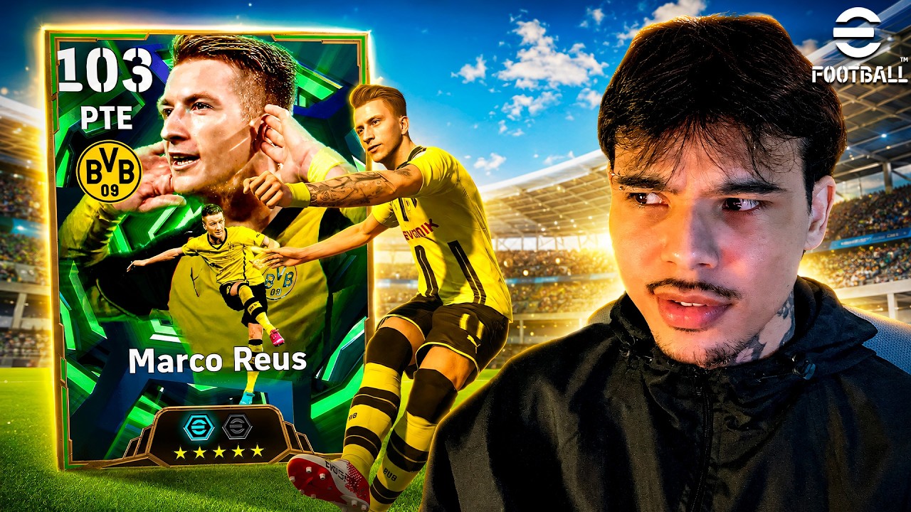 TESTING the NEW 103 MARCO REUS from the FREE RANDOM CONTRACT in EFOOTBALL MOBILE