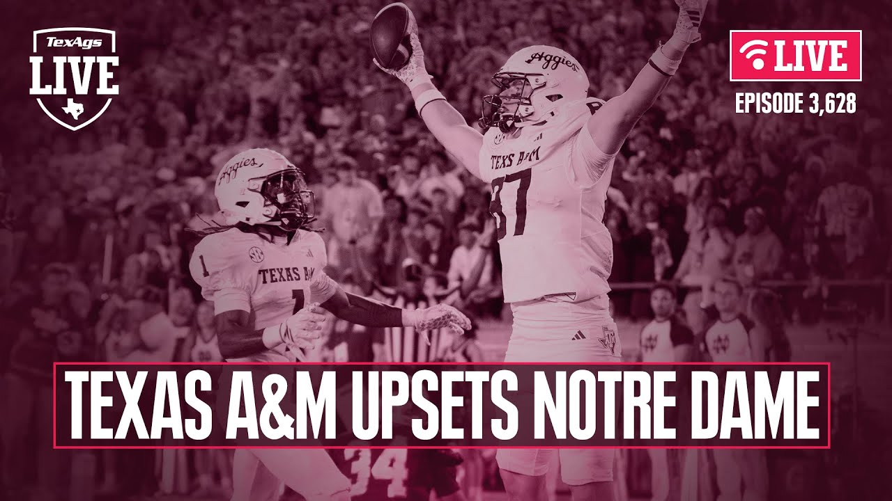 TexAgs Live: MON Sep. 15 feat. Billy Liucci, David Nu&ntilde;o, Olin Buchanan, Marty Smith & more!