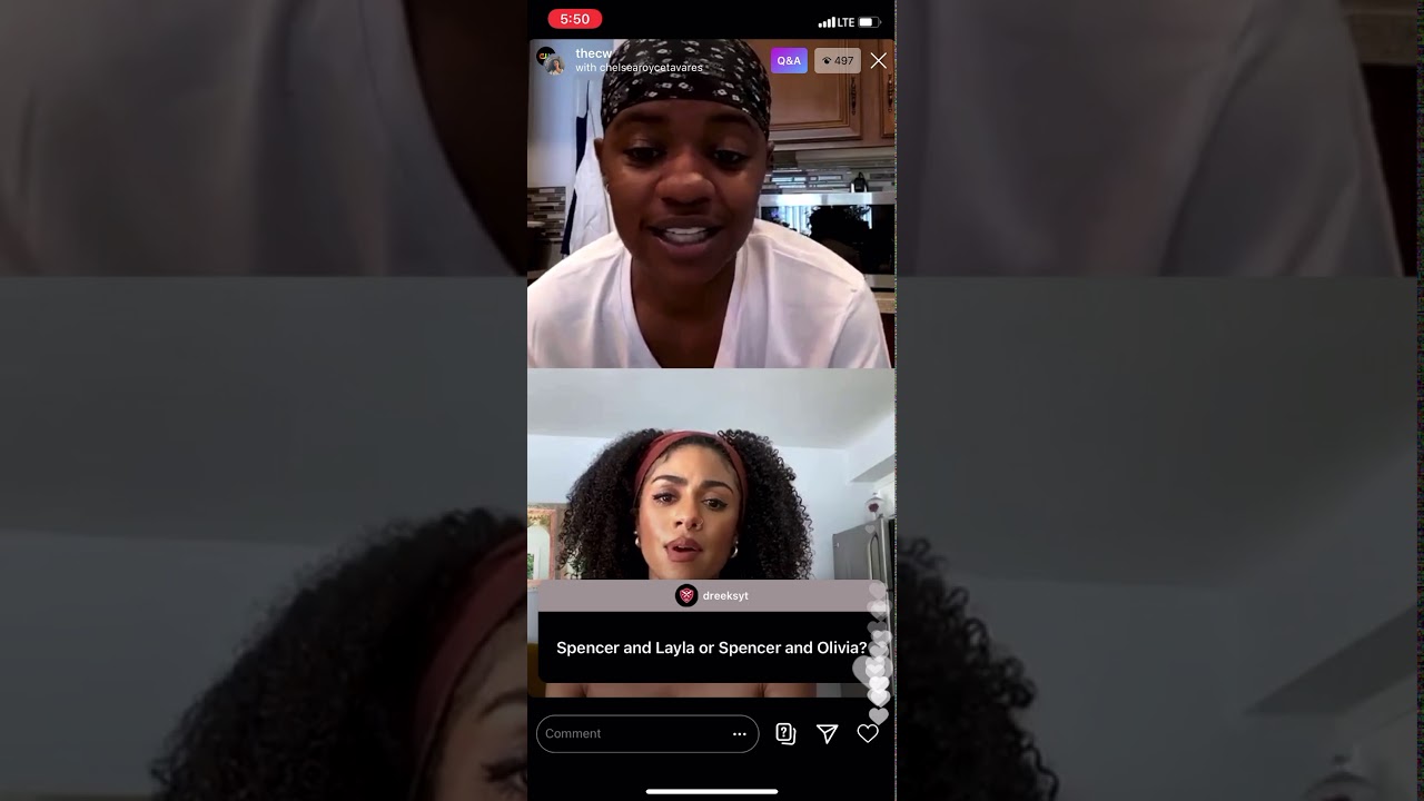 Bre Z Instagram live Description•