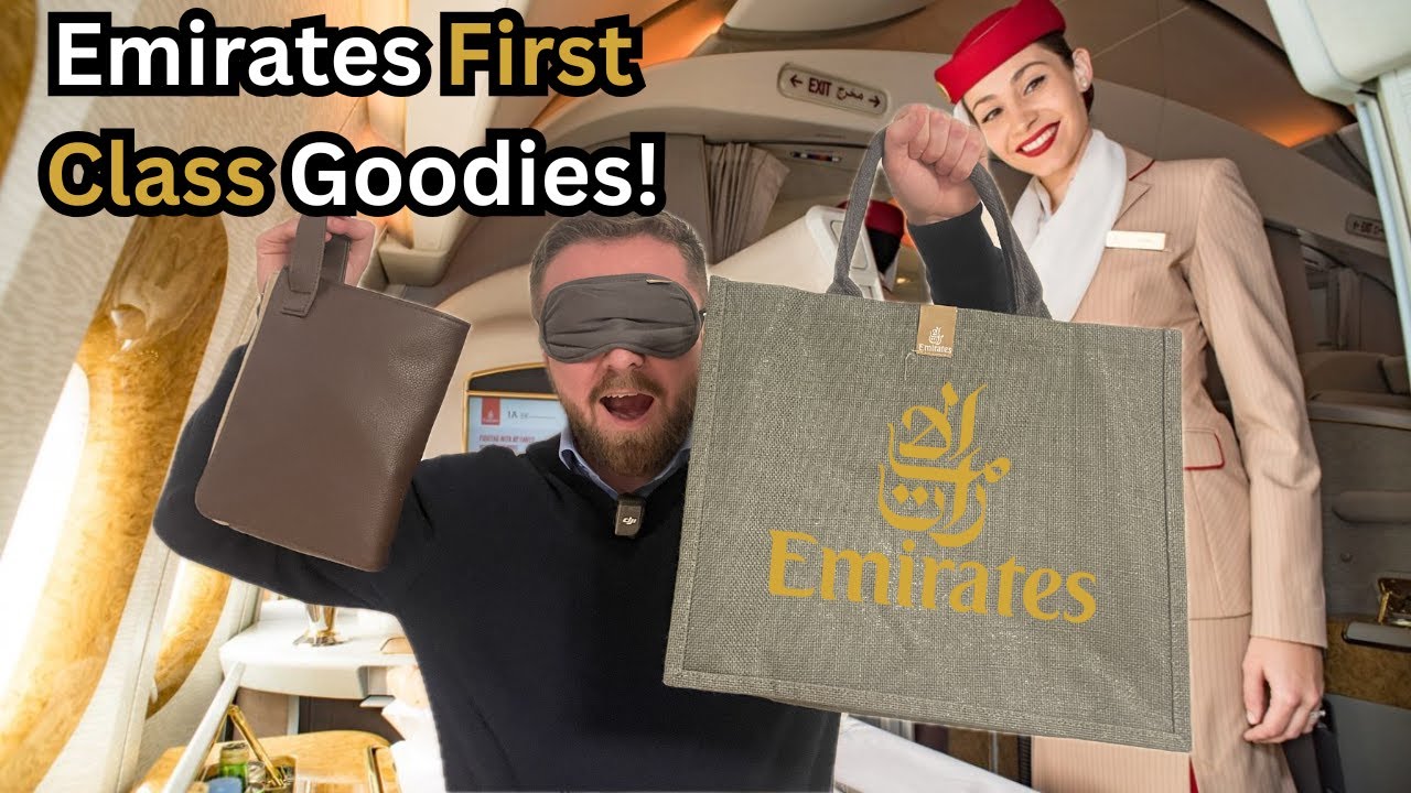 I Unboxed An Emirates First Class Amenity Bag &mdash; INSANE Luxury Inside!