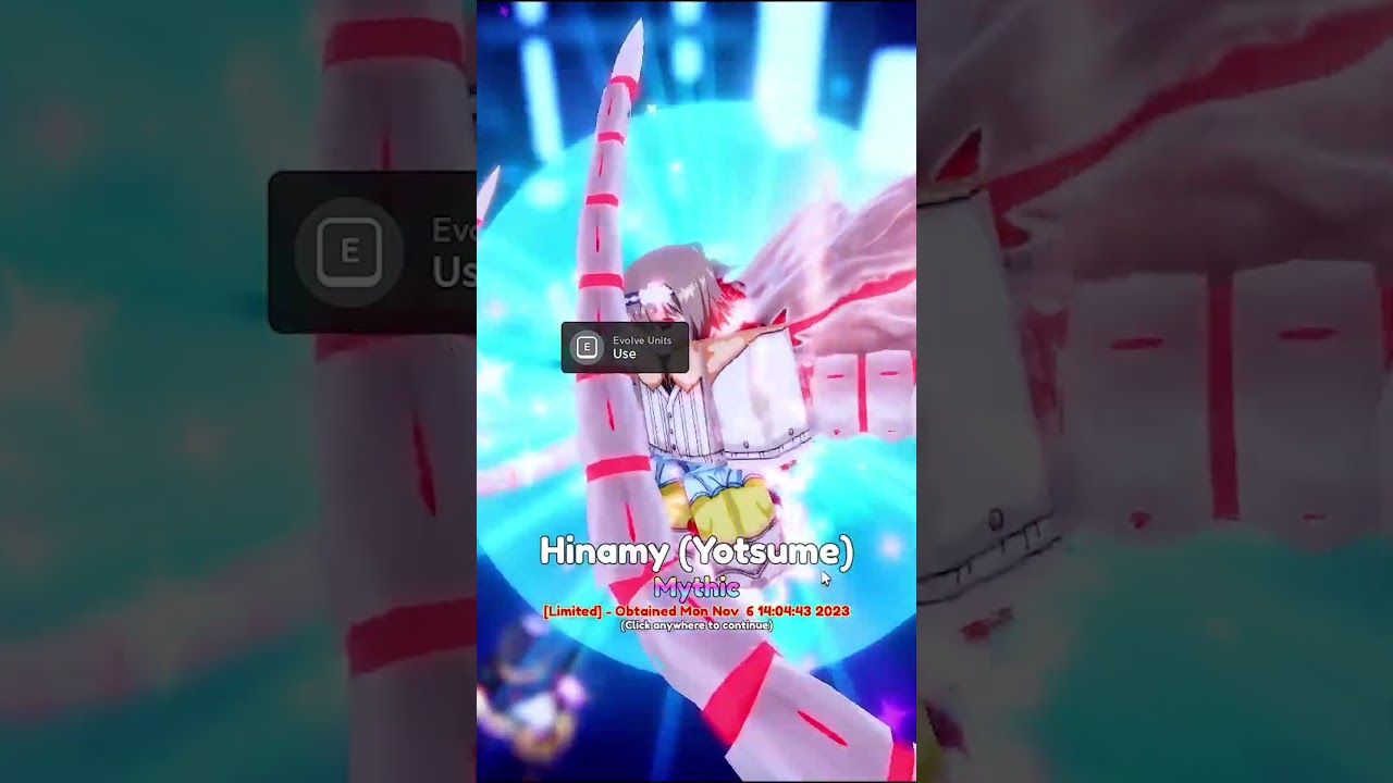 evo hinamy #roblox #mrpond #animeadventure