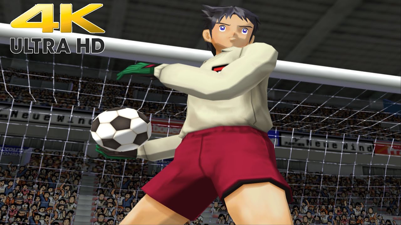 Captain Tsubasa (PS2) Japan Vs Italy 4K 60FPS