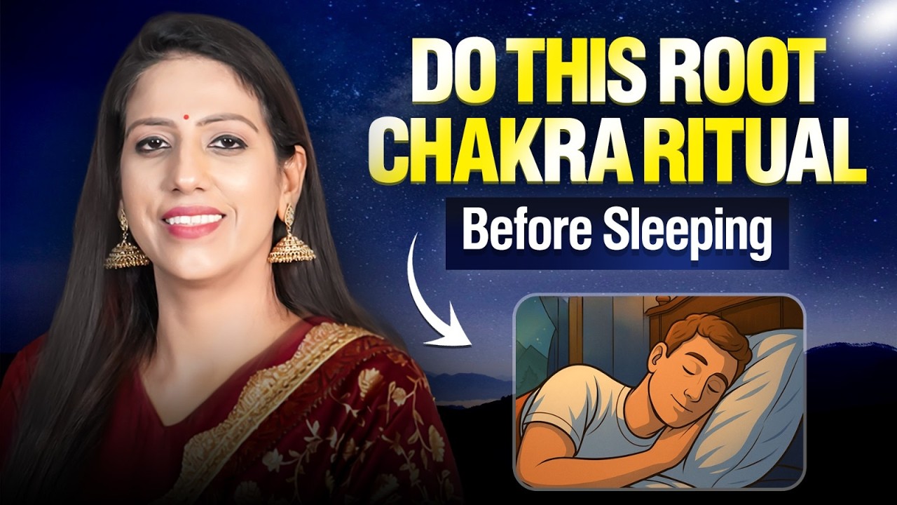 Chant LAM 7 Times Before Sleep to Activate Your Root Chakra | Dr. Karishma Ahuja
