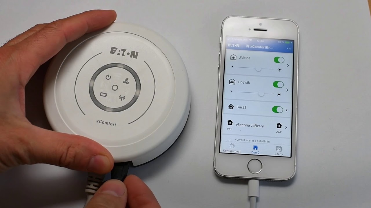 Eaton xComfort Bridge START-UP (SIEGER.cz)