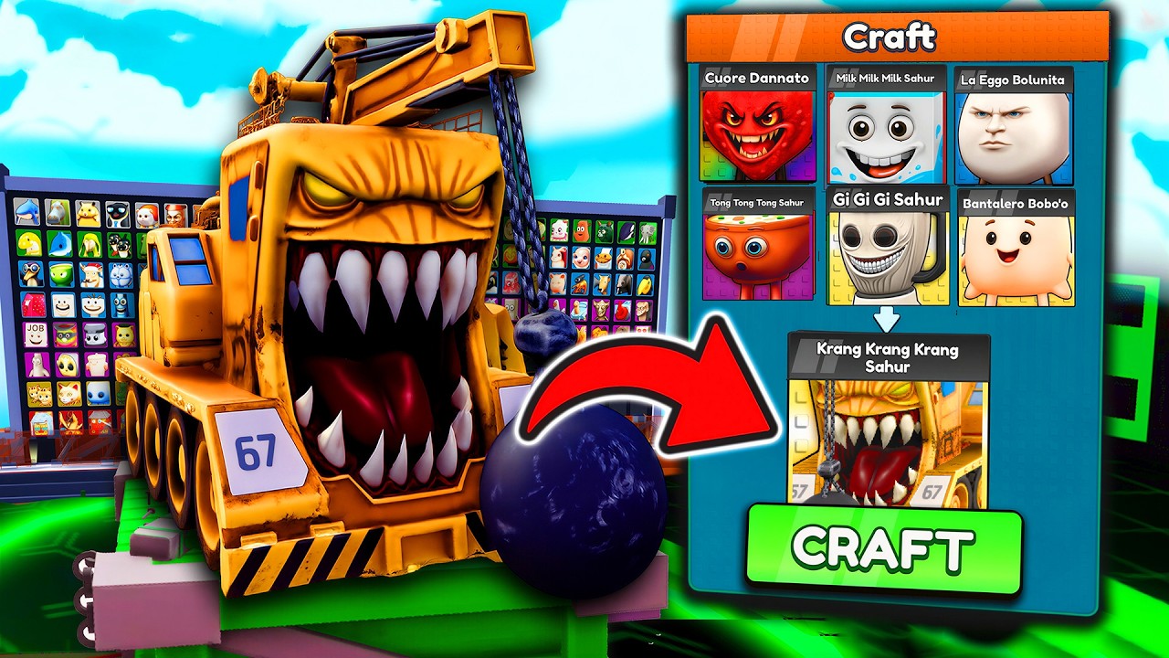 How to Craft EVERY NEW BRAINROT in Craft A Brainrot!