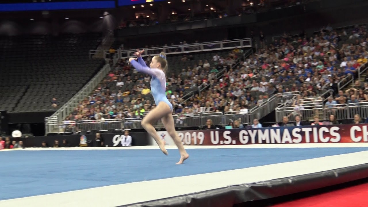 Sydney Morris – Floor Exercise – 2019 U.S. Gymnastics Championships – Junior Women Day 2