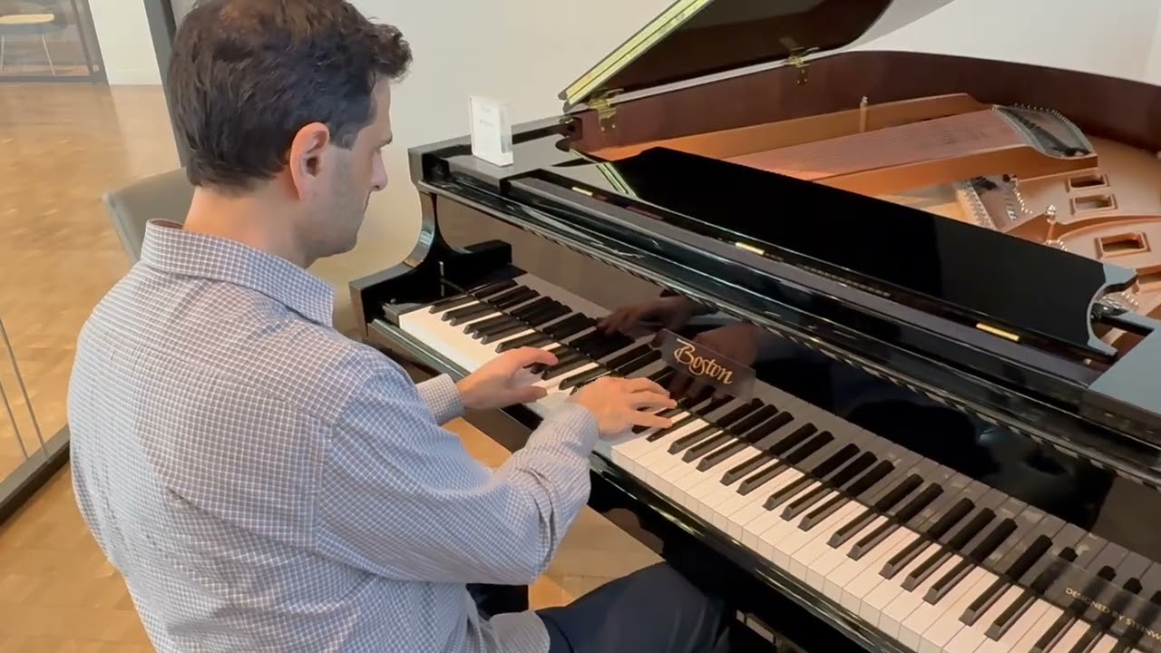 2025  Boston GP-178 Performance Edition II Grand Piano with Renner hammers.