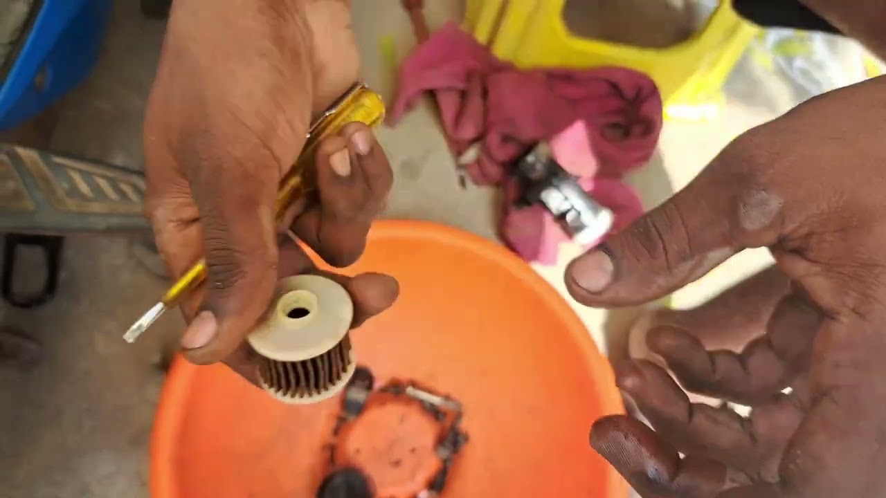 Honda Dio BS6 fuel filter replacement.|BS6