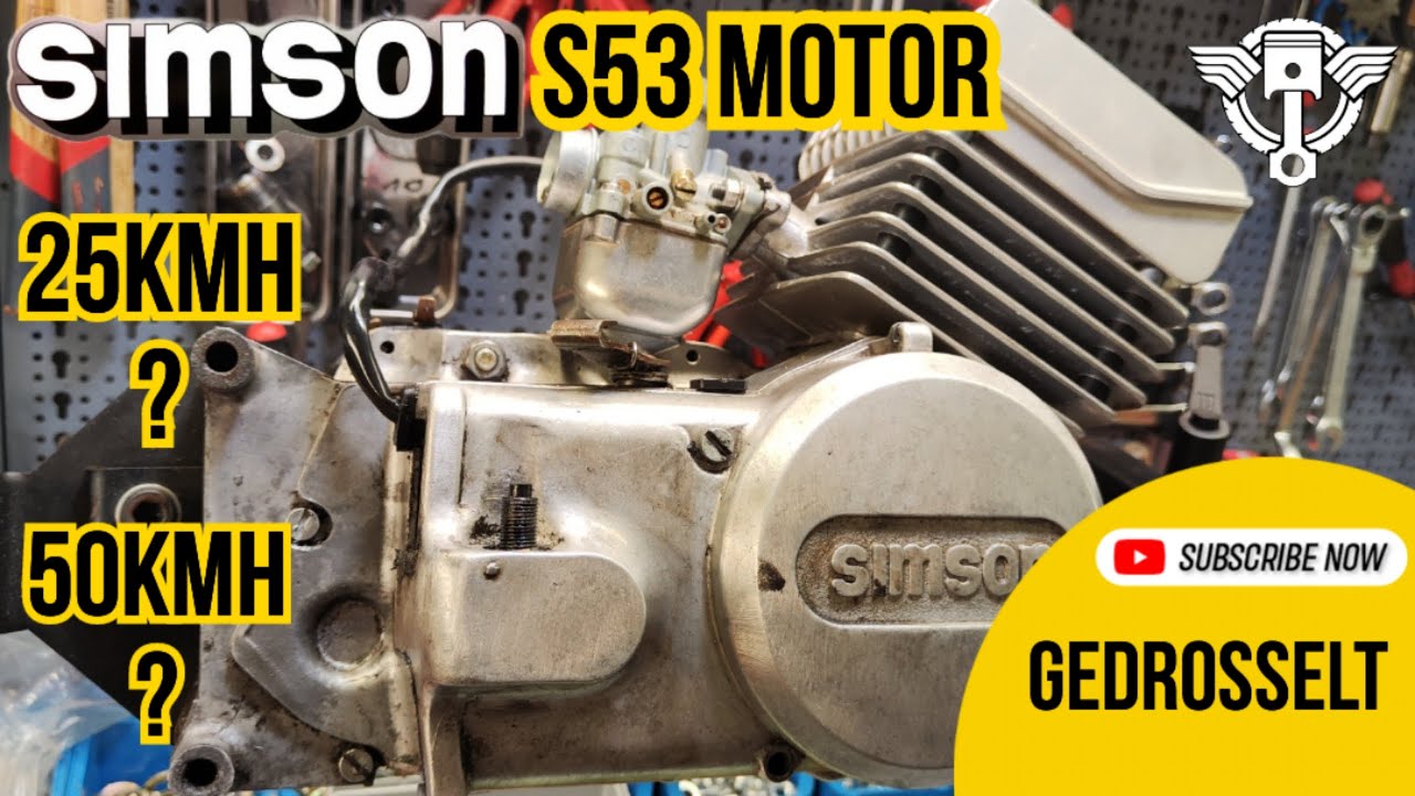 Simson Suhl S53 Motorinstandsetzung Verschleiß erkennen - S51,S70,KR51/2,SR50,SR80,S53 Tutorial