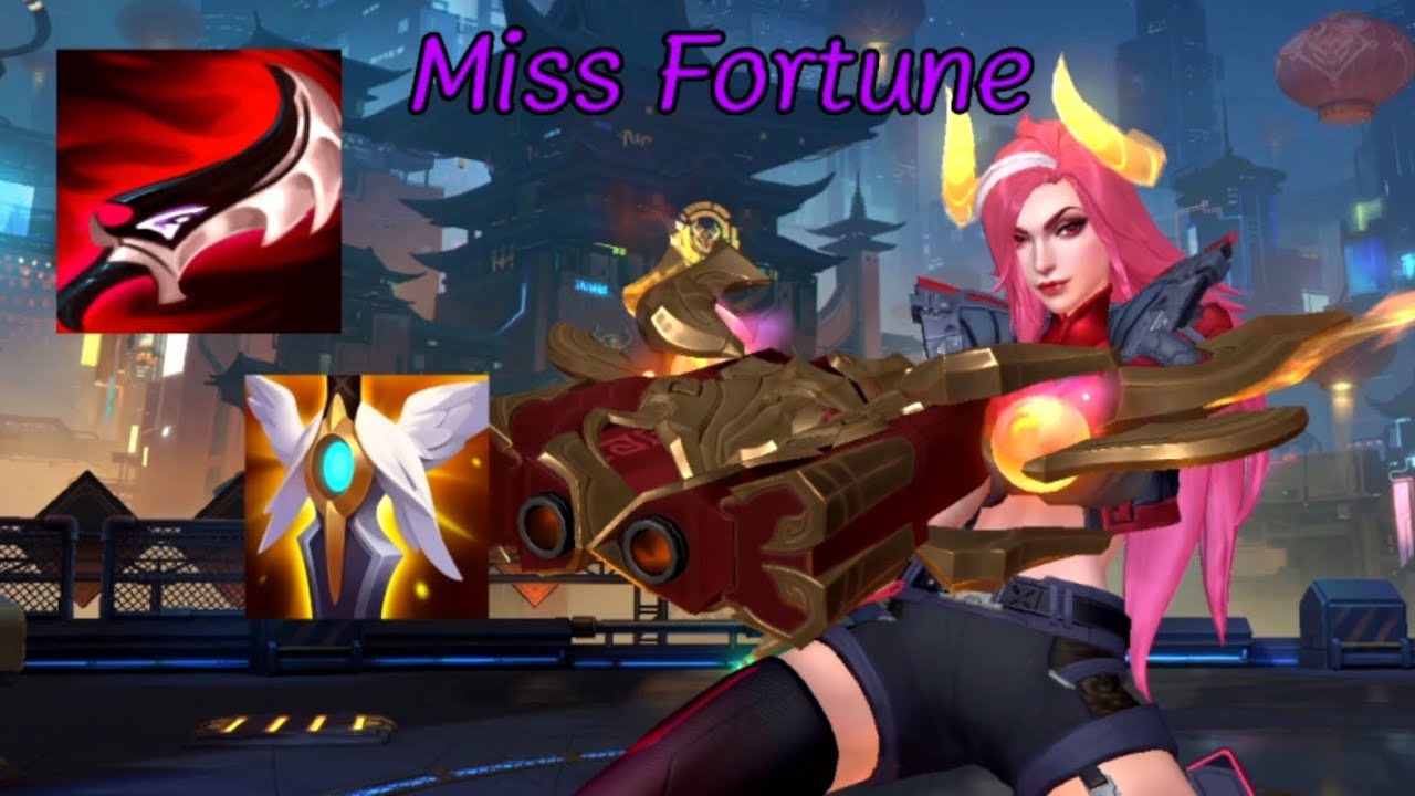 Miss fortune ( ADC) League of Legends:WILD RIFT 
