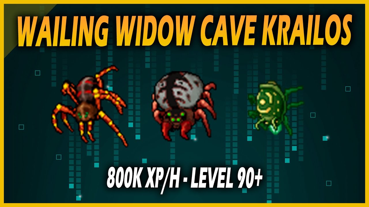 [HUNT] - WAILING WIDOW CAVE (KRAILOS) | LEVEL 90+ | 800K/H + PROFIT