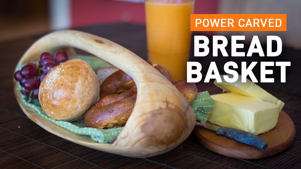 How To Make a Bread Basket With The Arbortech TURBOPlane and Mini-TURBO