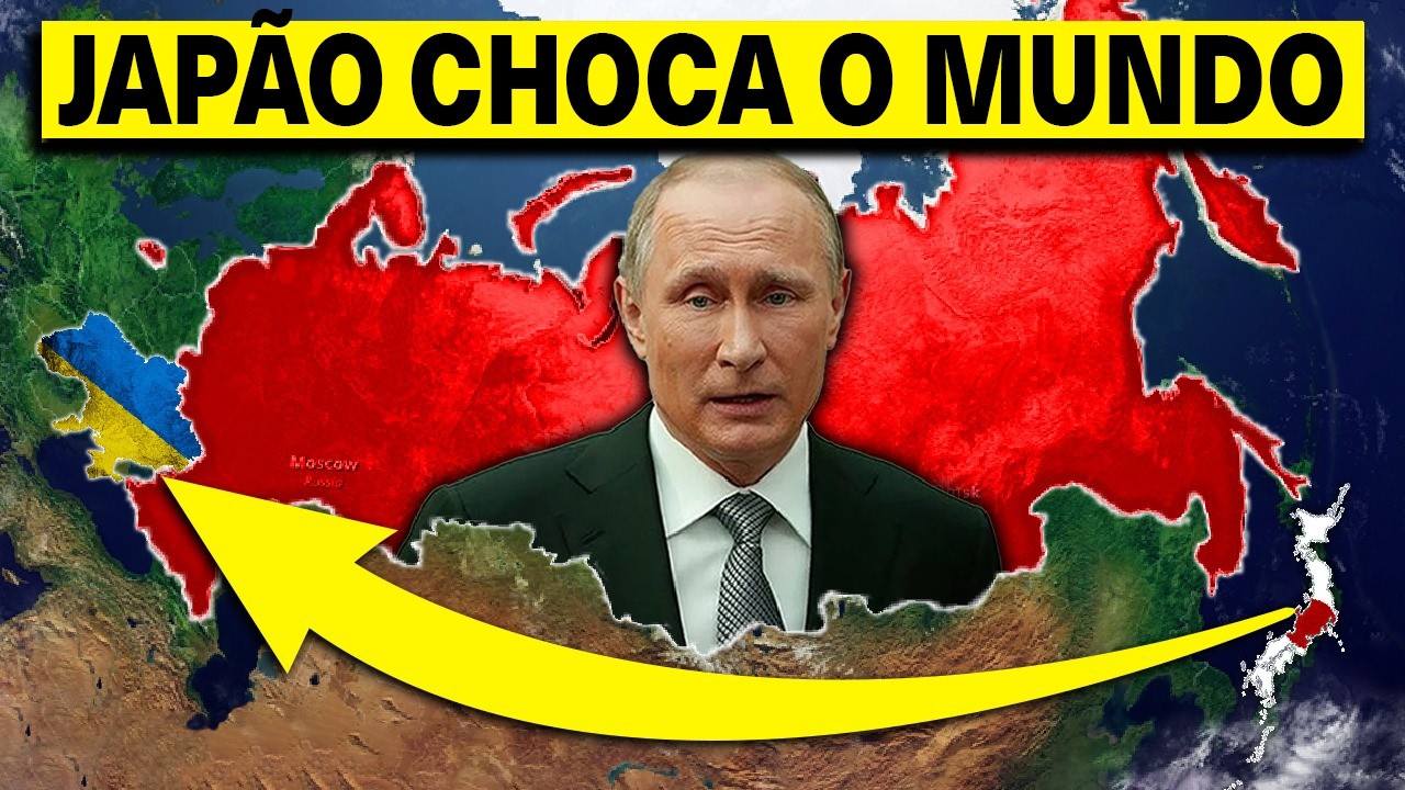 Até os EUA não acreditam no que o Japão acabou de fazer pela Ucrânia… Rússia ILHADA