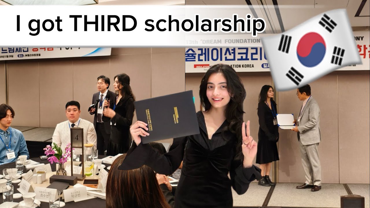 🇰🇷I Won a SCHOLARSHIP* ?! Indian girl living in SOUTH KOREA* #korea #scholarship #dailyvlog #seoul 