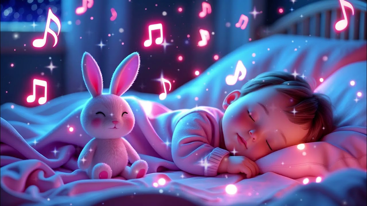 Najlepsza melodia do szybkiego snu dla dzieci 🌙Best Sleep Music for Kids 🌙 Gentle Lullaby for Fast