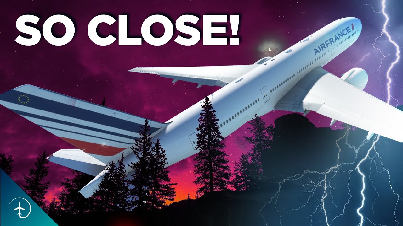 На грани катастрофы! Самолет Air France чуть не врезался в гору