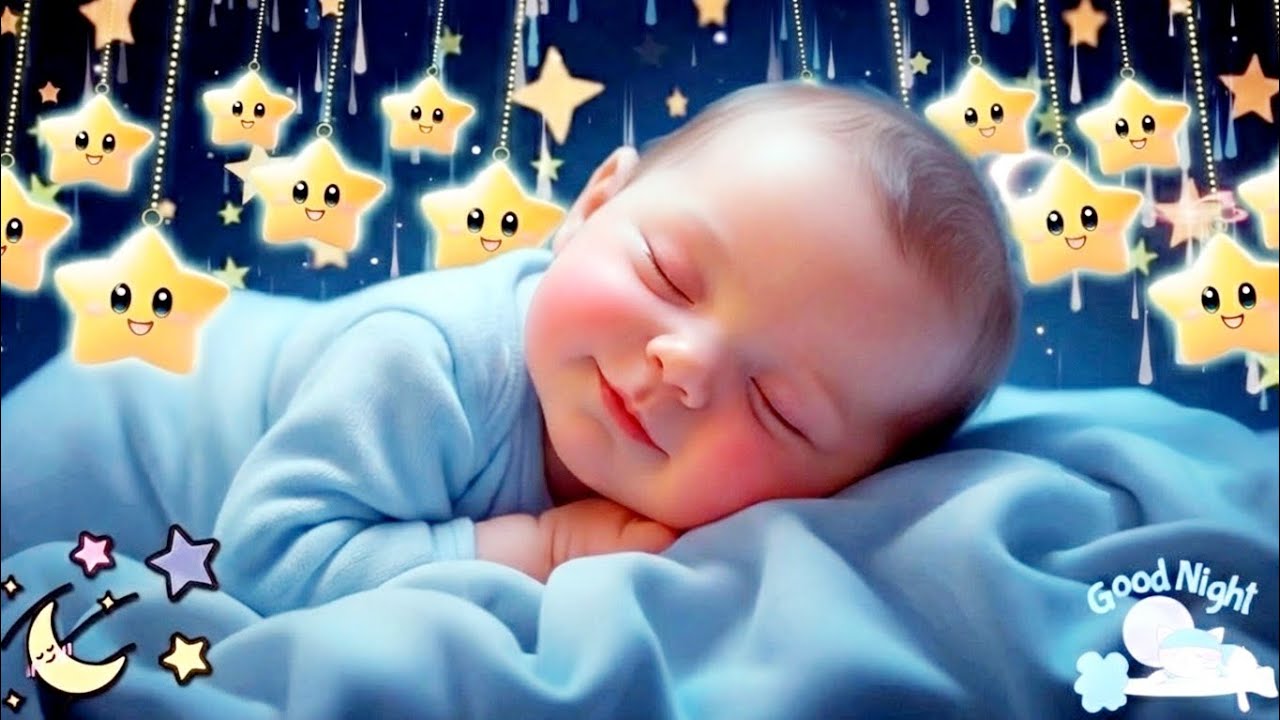 Baby Sleep Music 🌙 Sleep in Just 3 Minutes 🍼 Super Relaxing Mozart & Brahms Lullabies 🎶