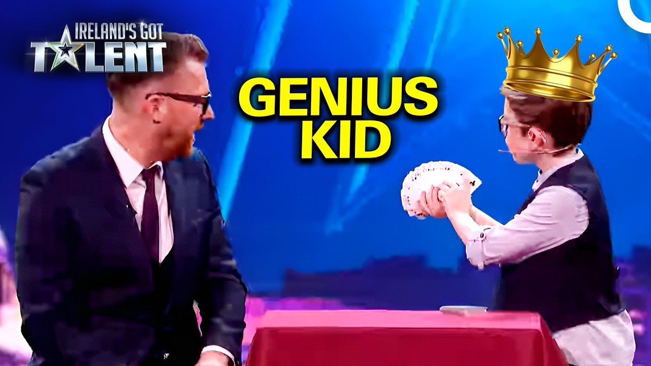 How Did A 9-Year-Old Fool EVERYONE?! | Ireland's Got Talent